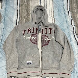 Gray Trinity College Dublin Hoodie